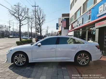 [인천썬팅] The new Audi A6 아이나비 칼트윈 GR 썬팅 아이나비 하이패스 IHP-10 PPF 2종 작업.