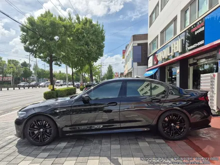 [인천썬팅] BMW M5 - 레인보우 VS200 / V90 썬팅 재작업 · 아이나비 QXD MEGA2 4채널 블랙박스 장착