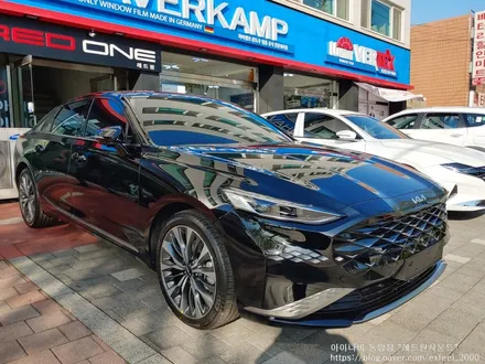 [인천썬팅] 2021 K8 신차패키지 작업 - 아이나비 칼트윈 RX 썬팅, 아이나비 블랙박스 Z5000PLUS, 코일매트 작업.