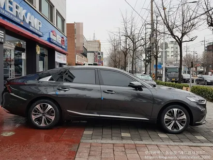 [인천썬팅] The Kia K8 신차패키지 - 루마 버텍스 900 썬팅, 아이나비 블랙박스 QXD7000, PPF 2종 작업.