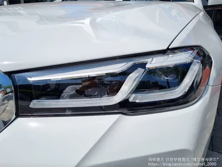 [인천하버캠프] BMW 520i 신차패키지 - 하버캠프 세라믹본드 썬팅 · 아이언가드 UE-10 유리막코팅 · PPF 7종 작업