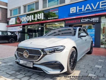 [인천썬팅] 메르세데스 벤츠 The new E300 4MATIC AMG - 루마 버텍스900 썬팅 · PPF 5종 작업