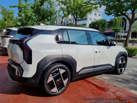 [인천썬팅] The Kia EV3 어스 롱레인지 - 레인보우 V90 썬팅 · 아이언가드 UE-10 유리막코팅 · PPF 5종 · 코일매트 작업