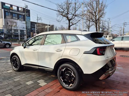 [인천썬팅] 2025 The new 스포티지 페이스리프트 - 레인보우 루체 썬팅 · 아이나비 블랙박스 Z9500 · PPF 3종 작업