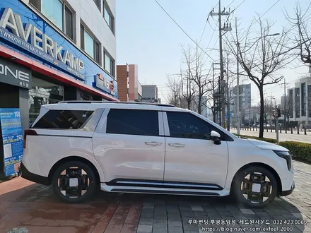 [인천썬팅] The new 카니발 - 루마 버텍스 900 / 700 썬팅 · 파인뷰 LXQ500 블랙박스 · GSC 사이드스텝 · PPF 3종 작업