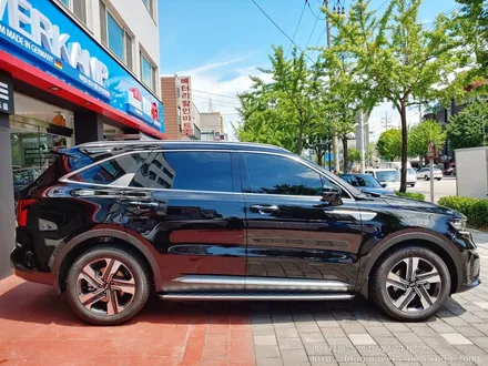 [인천썬팅] 쏘렌토 MQ4  루마 버텍스700, 아이나비 블랙박스 Z3000PLUS, 아이볼트 BAB-55 보조배터리리, 튜온 사이드스텝, PPF 4종, 시트 가죽코팅 작업