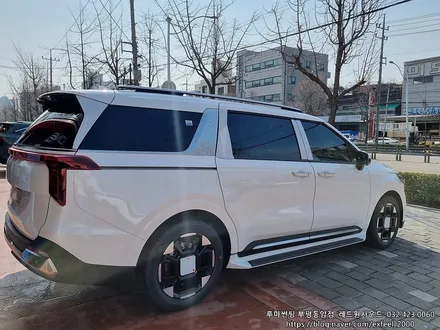 [인천썬팅] The new 카니발 - 루마 버텍스 900 / 700 썬팅 · 파인뷰 LXQ500 블랙박스 · GSC 사이드스텝 · PPF 3종 작업