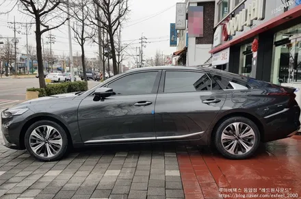 [인천썬팅] The Kia K8 신차패키지 - 루마 버텍스 900 썬팅, 아이나비 블랙박스 QXD7000, PPF 2종 작업.