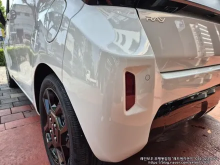 [인천썬팅] The 2025 레이 그래비티 신차패키지 - 레인보우 V90 썬팅 · 아이나비 블랙박스 Z9900 wi-fi 에디션 · 아이언가드 UE-10 유리막코팅 · PPF 9종