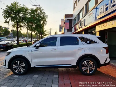 [인천썬팅] 쏘렌토 MQ4 신차패키지 작업 - 루마 버텍스 900/700 썬팅, 아이나비 블랙박스 QXD5000, 커넥티드 프로, PPF 작업.