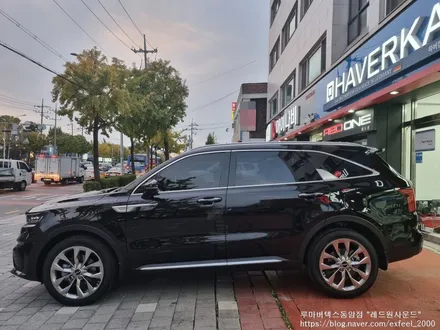 [인천루마썬팅] THE 2023 쏘렌토 - 루마 버텍스 900 / 700 썬팅 · 블랙박스 파인뷰 LX7000 · 아이언가드 UE-10 유리막코팅 · PPF 4종 · 코일매트 작업