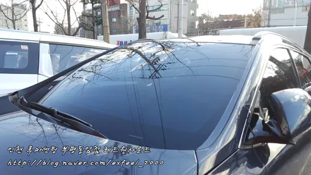 인천 루마썬팅 < 싼타페 DM 루마 래티튜드필름 썬팅시공 > 루마썬팅 부평동암점