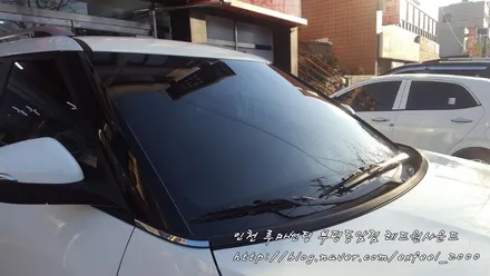 인천 썬팅잘하는곳 추천 -  [루마썬팅 부평동암점] 티볼리 루마 아티젠 열차단썬팅