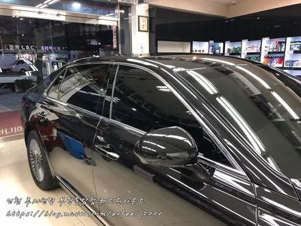 G90과 어울리는 루마 명품썬팅 래티튜드 작업