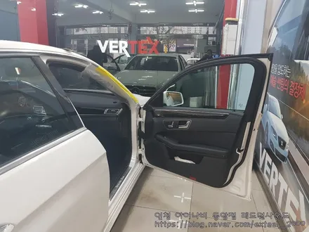 벤츠 E220  루마썬팅 동암점에서 아티젠과 만나다!!