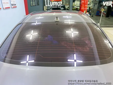 [인천썬팅] 아이나비 칼트윈 반사필름 GR,ER 썬팅작업