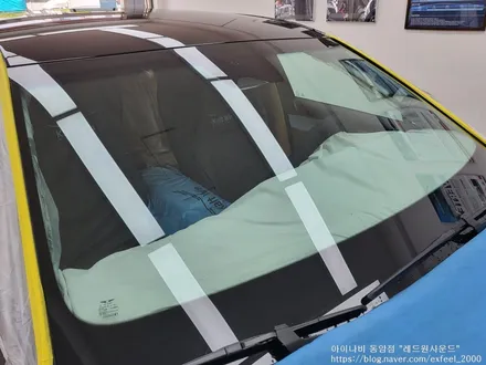 [인천썬팅] 제네시스 G90 아이나비 칼트윈 ER 썬팅 PPF 3종 작업