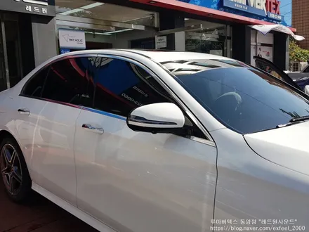 [인천루마썬팅] 메르세데스 벤츠 E250 amg - 루마 버텍스 900 / 700 썬팅 · 아이나비 블랙박스 Z8000 · PPF 4종 작업