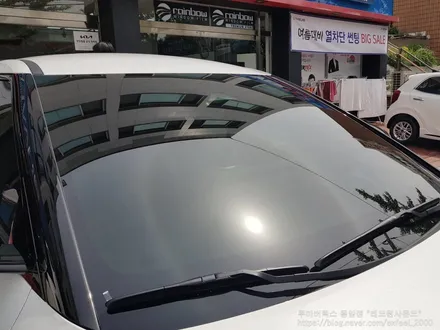 [인천루마버텍스] THE 2023 EV6 전기차 - 루마 버텍스 900 / 700 썬팅 · 아이나비 블랙박스 QXD8000 · PPF 2종 작업