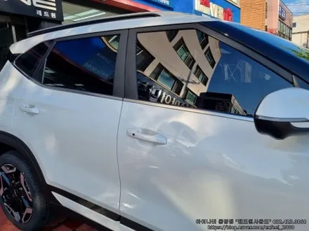 [인천썬팅] The 2025 셀토스 신차패키지 - 아이나비 칼트윈 TX 썬팅·아이나비 블랙박스 Z9500·아이언가드 세라믹 그래핀 유리막코팅·풋등 엠비언트·PPF 4종 작업