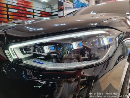 [인천썬팅] 메르세데스 벤츠 S400d 신차패키지 - 티나인 HT 썬팅, 아이언가드 유리막코팅, PPF 6종 작업.