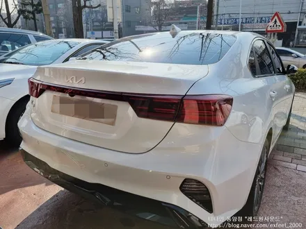 [인천썬팅] The New K3 신차패키지 - 티나인 R100 썬팅 아이나비 블랙박스 Z7000 아이언가드 유리막코팅 코일매트 작업.