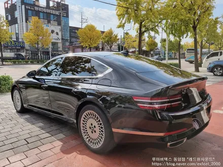 [인천썬팅] 제네시스 G80 신차패키지 - 루마 버텍스 900/700 썬팅, 아이나비 블랙박스 QXD7000, 아이언가드 유리막 코팅, PPF 4종 작업.