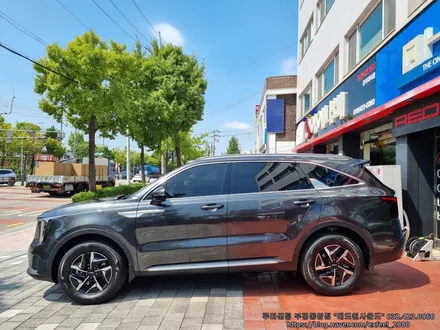 [인천썬팅] The New 쏘렌토 - 루마 버텍스900 썬팅 · 아이나비 블랙박스 Z9500 · 아이언가드 UE-10 유리막코팅 · PPF 4종 · 코일매트 작업