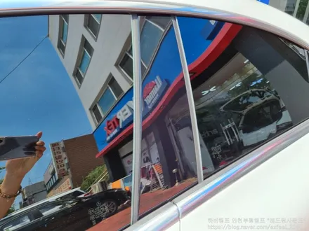 [인천썬팅] 메르세데스 벤츠 AMG CLA 45S 신차패키지 작업 - 하버캠프 세라믹본드 썬팅, 아이나비 블랙박스 QXD5000, 보조배터리 케어셀 CX6A 장착 작업.