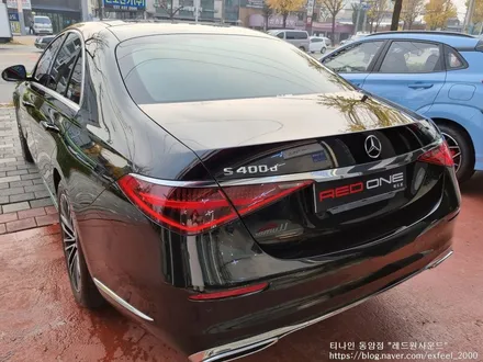 [인천썬팅] 메르세데스 벤츠 S400d 신차패키지 - 티나인 HT 썬팅, 아이언가드 유리막코팅, PPF 6종 작업.