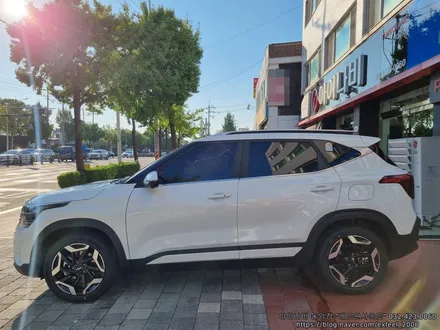 [인천썬팅] The 2025 셀토스 신차패키지 - 아이나비 칼트윈 TX 썬팅·아이나비 블랙박스 Z9500·아이언가드 세라믹 그래핀 유리막코팅·풋등 엠비언트·PPF 4종 작업
