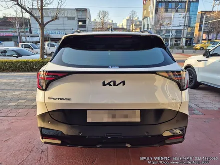 [인천썬팅] 페이스리프트 The new 스포티지 X-Line 신차패키지 - 레인보우 V90 썬팅·아이언가드 UE-10 유리막코팅·IG7 가죽코팅·라디에이터 그릴망·PPF 6종