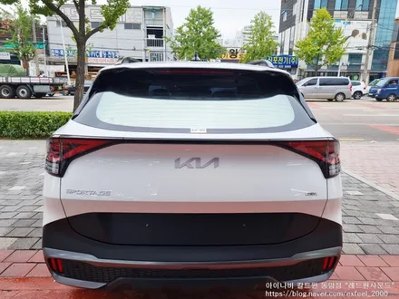 [인천썬팅] 더 올뉴 스포티지 NQ5 신차패키지 - 칼트윈 GR/ER 썬팅, 블랙박스 QXD7000, 보조배터리 케어셀 CX6A, 아이언가드 유리막코팅, 만도 애프터블로우 작업.
