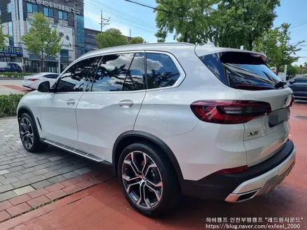 [인천하버캠프] BMW X5 xDrive 3.0d - 하버캠프 세라믹본드 썬팅 · 아이언가드 UE-10 유리막코팅 · PPF 6종 작업