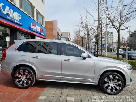 [인천썬팅추천] 볼보 XC90 신차패키지 - 하버캠프 세라믹본드 썬팅 · 아이나비 블랙박스 QXD8000 · 아이언가드 UE-10 유리막코팅 · PPF 4종 작업