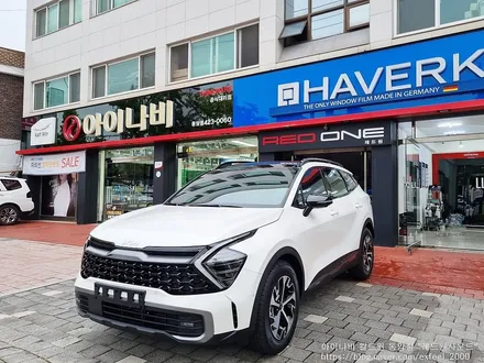 [인천썬팅] 더 올뉴 스포티지 NQ5 신차패키지 - 칼트윈 GR/ER 썬팅, 블랙박스 QXD7000, 보조배터리 케어셀 CX6A, 아이언가드 유리막코팅, 만도 애프터블로우 작업.