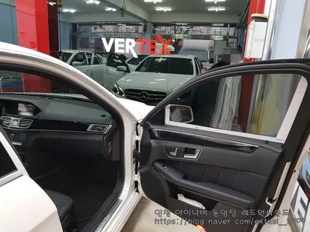 벤츠 E220  루마썬팅 동암점에서 아티젠과 만나다!!