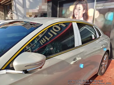 [인천썬팅] 글로윙실버 더뉴그랜져페이스리프트 썬팅 작업