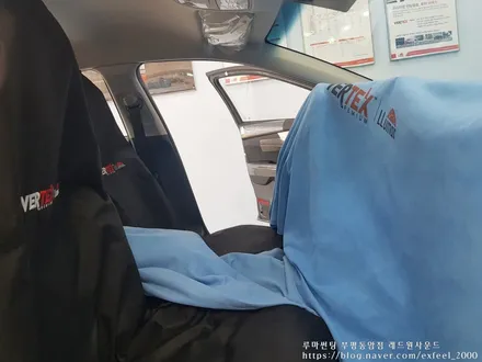 [인천썬팅] 준중형 세단 K3, 루마 래티튜드 썬팅작업