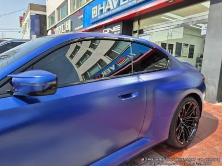 [인천썬팅] 2025 BMW 뉴 M2 프로즌 포티마오 블루 에디션 - 루마 버텍스900 썬팅 · PPF 3종