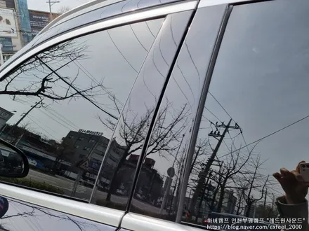 [인천하버캠프] 2022 BMW X6 M50i 신차패키지 - 하버캠프 세라믹본드 썬팅 아이나비 블랙박스 QXD7000 보조배터리 케어셀 CX6A 아이언가드 유리막코팅 PPF 6종.