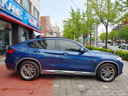 [인천썬팅] BMW X4 신차패키지 작업 - 하버캠프 세라믹본드 썬팅, 아이언가드 유리막 코팅, 아이나비 하이패스, PPF 7종 작업.