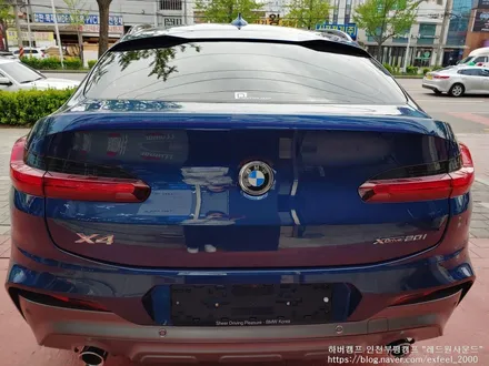 [인천썬팅] BMW X4 신차패키지 작업 - 하버캠프 세라믹본드 썬팅, 아이언가드 유리막 코팅, 아이나비 하이패스, PPF 7종 작업.