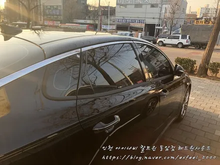 K5 썬팅 -  명품 틴팅필름 칼트윈LX 풀시공