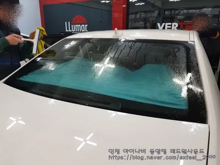 벤츠 E220  루마썬팅 동암점에서 아티젠과 만나다!!