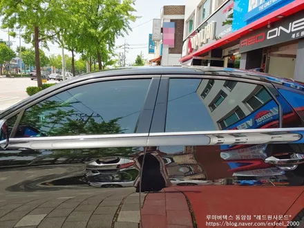 [인천썬팅] 2021 오로라 블랙 펄 K8 - 루마 버텍스 300 썬팅, 아이나비 블랙박스 Z5000PLUS, 아이언가드 유리막코팅, 코일매트, 도어컵 PPF 작업.