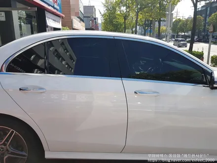[인천루마썬팅] 메르세데스 벤츠 E250 amg - 루마 버텍스 900 / 700 썬팅 · 아이나비 블랙박스 Z8000 · PPF 4종 작업