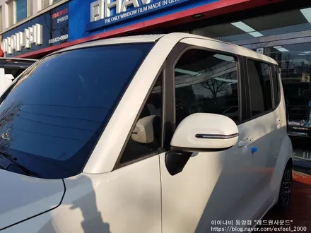 [인천아이나비] The new Kia 레이 - 아이나비 칼트윈 GR 썬팅 · 아이나비 블랙박스 Z8000 작업