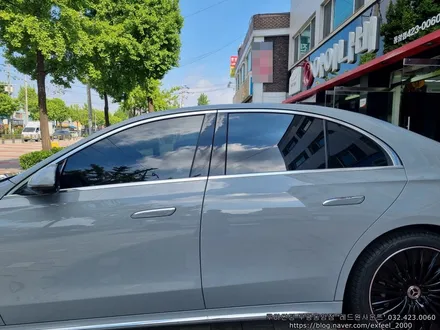 [인천썬팅] 메르세데스 벤츠 The new E300 4MATIC AMG - 루마 버텍스900 썬팅 · PPF 5종 작업