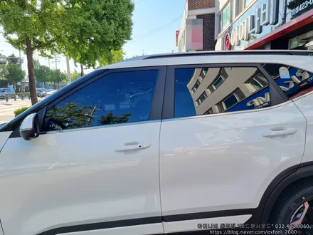 [인천썬팅] The 2025 셀토스 신차패키지 - 아이나비 칼트윈 TX 썬팅·아이나비 블랙박스 Z9500·아이언가드 세라믹 그래핀 유리막코팅·풋등 엠비언트·PPF 4종 작업